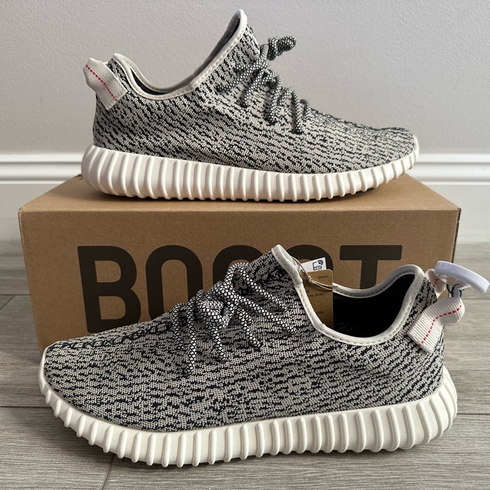 2022 ADIDAS Yeezy Boost 350 Turtle Dove AQ4832 Blue Gray Core White Size 12 NEW